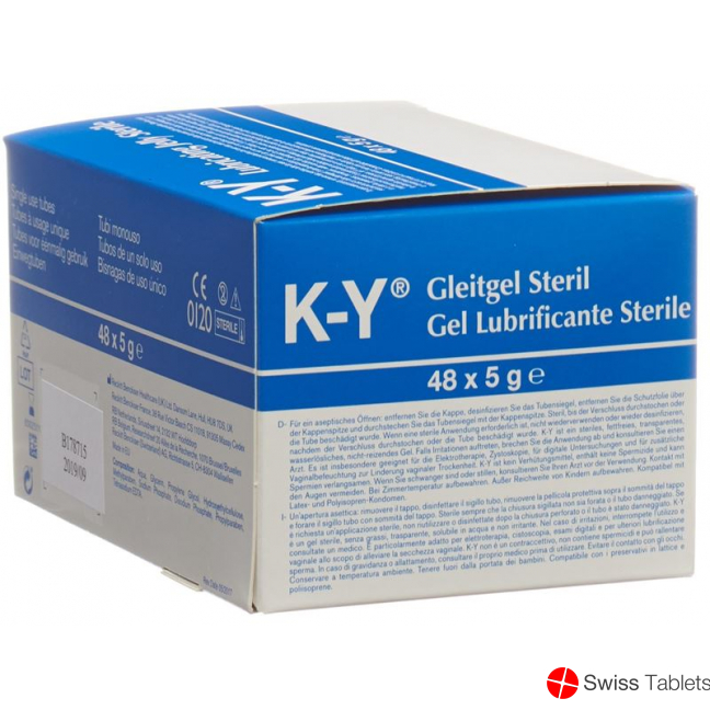 K Y Gelee Gleitmittel Steril (neu) 48x 5g buy online