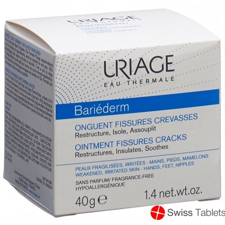 Uriage Bariederm Onguent Fissures Crevasses 40g buy online