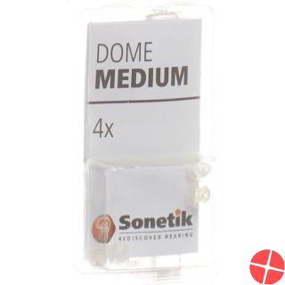 Sonetik Gohear Ohrpassstück Dome M Blister 4 Stück