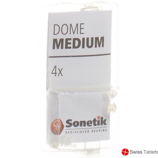 Sonetik Gohear Ohrpassstück Dome M Blister 4 Stück buy online
