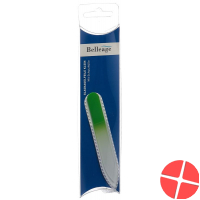 Belleage glass nail file small with protective cover