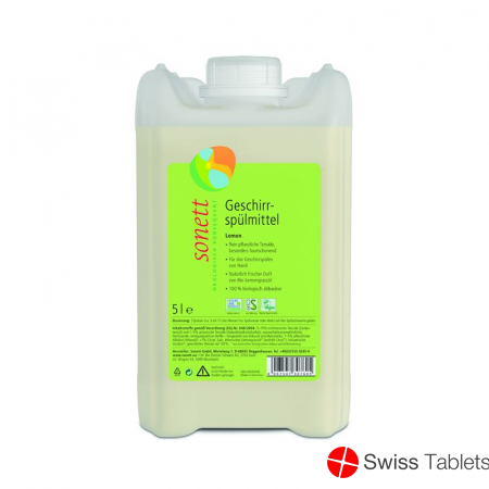 Sonett Geschirrspülmittel Lemon Kanister 5L buy online