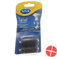 Scholl Velvet Smooth Wet & Dry Ersatzroller Extra Stark Diamantpartikel 2 Stück Scholl Velvet Smooth Wet & Dry Ersatzroller Extra Stark Diamantpartikel 2 Stück