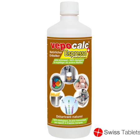 Vepocalc Espresso Natürlicher Entkalker Flasche 1000ml buy online