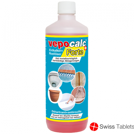Vepocalc Forte Entkalker+rostloeser Flasche 1000ml buy online