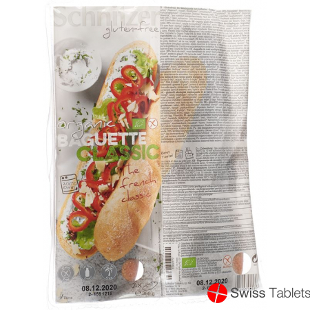 Schnitzer Bio Baguette Classic 360g buy online
