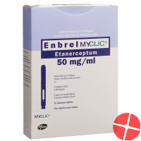 Enbrel Myclic Injektionslösung 50mg/ml 2 Fertpen 1ml