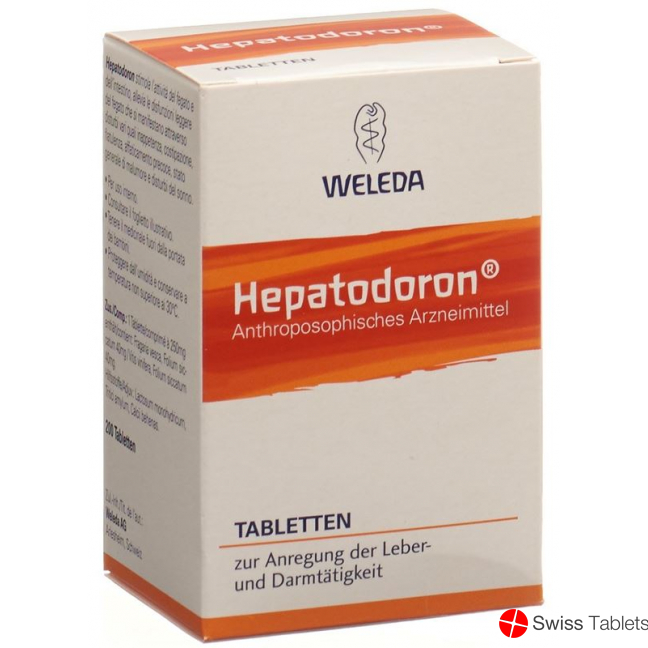 Hepatodoron Tabletten 200 Stück buy online