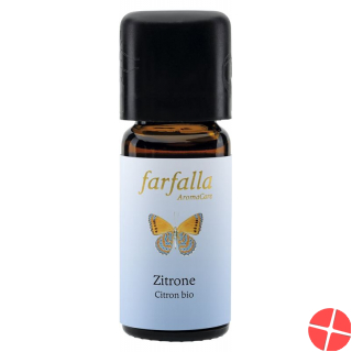 Farfalla Zitronen Ätherisches Öl Bio Flasche 10ml