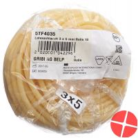 Gribi Latexschlauch 3x5mm 10m Unsteril Rolle