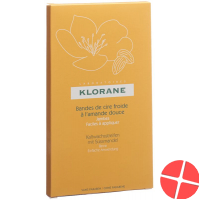 Klorane 2 x 6 hair removal strips for legs Klorane 2 x 6 hair removal strips for legs