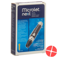 Microlet Next lancing device