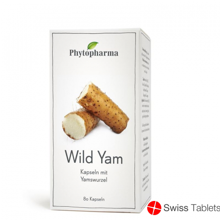 Phytopharma Wild Yam Kapseln 400mg 80 Stück buy online