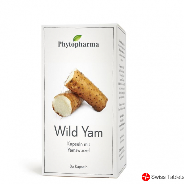 Phytopharma Wild Yam Kapseln 400mg 80 Stück buy online