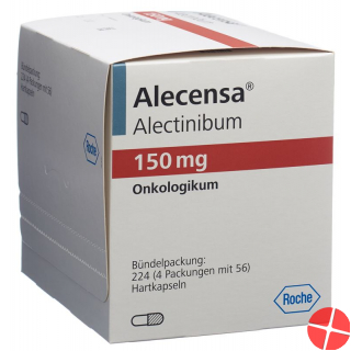 Alecensa Kapseln 150mg 224 Stück