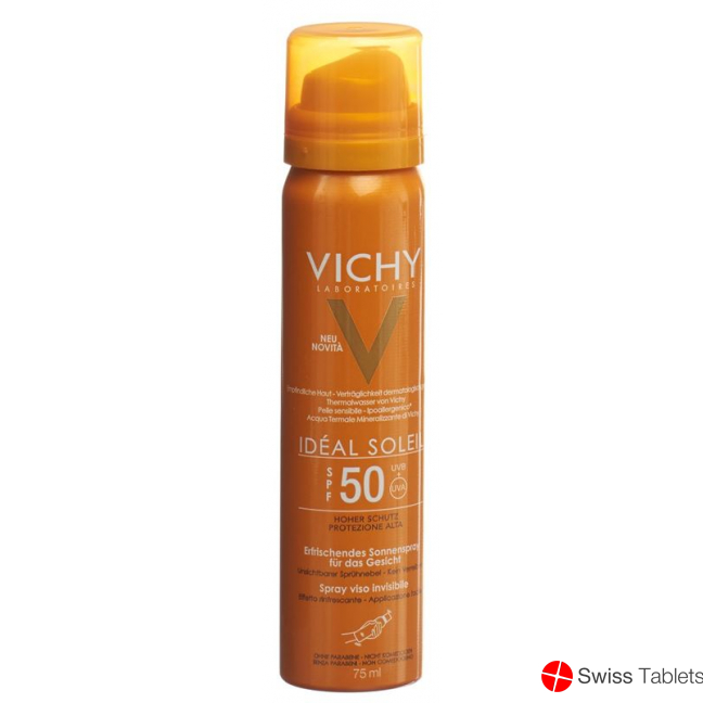 Vichy Idéal Soleil refreshing face spray 75ml buy online
