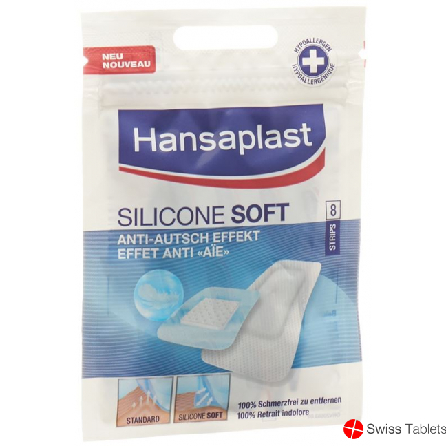 Hansaplast Silikon Pflaster Mixpack 8 Stück buy online