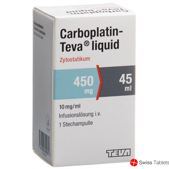 Carboplatin Teva Liquid 450mg/45ml Durchstechflasche buy online