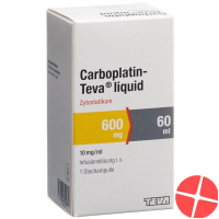 Carboplatin Teva Liquid 600mg/60ml Durchstechflasche