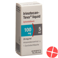 Irinotecan Teva Liquid 100mg/5ml Durchstechflasche