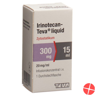 Irinotecan Teva Liquid 300mg/15ml Durchstechflasche