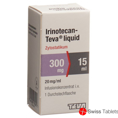 Irinotecan Teva Liquid 300mg/15ml Durchstechflasche buy online