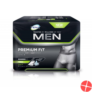 Tena Men Premium Fit Underwear Level 4 M 12 Stück
