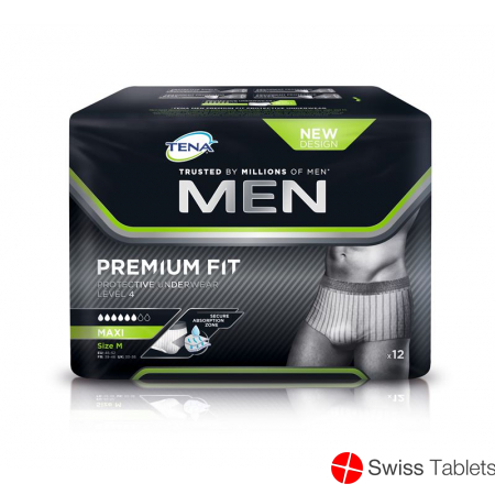 Tena Men Premium Fit Underwear Level 4 M 12 Stück buy online