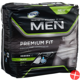 Tena Men Premium Fit Underwear Level 4 L 10 Stück