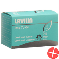 Lavilin Deodorant Tücher Box 10 Stück