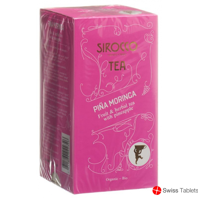 Sirocco Teebeutel Pina Moringa 20 Stück buy online