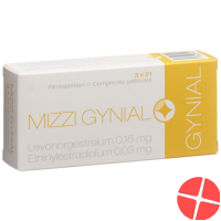 Mizzi Gynial Filmtabletten 3x 21 Stück