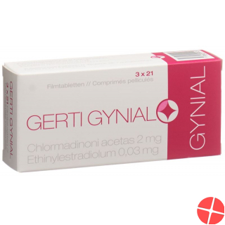 Gerti Gynial Filmtabletten 3x 21 Stück