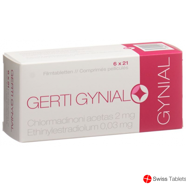 Gerti Gynial Filmtabletten 6x 21 Stück buy online