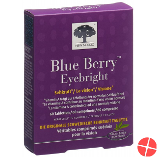 New Nordic Blue Berry Eyebright Tabletten 60 Stück