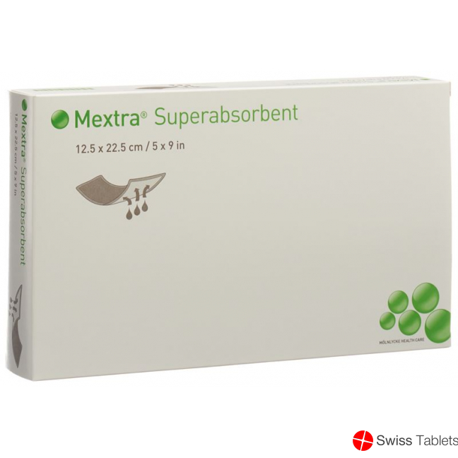 Mextra Superabsorbent 12.5x22.5cm 10 Stück buy online