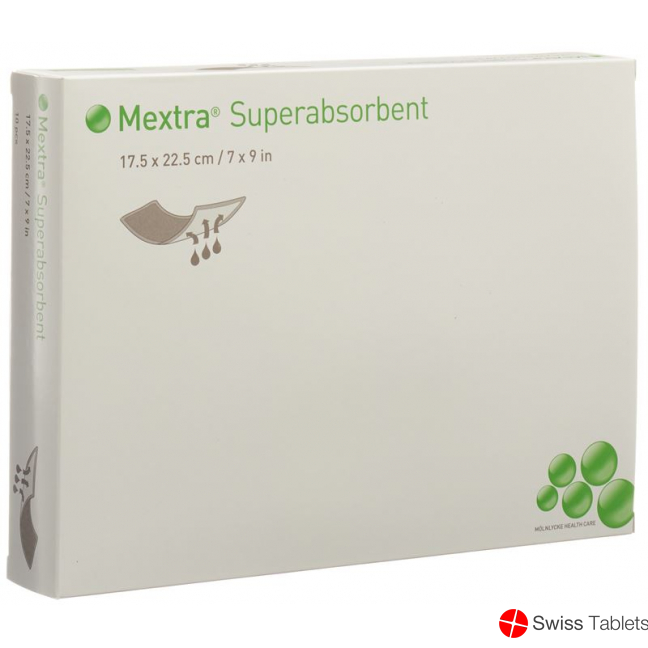 Mextra Superabsorbent 17.5x22.5cm 10 Stück buy online