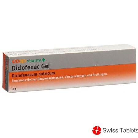 Coop Vitality Diclofenac Gel 10mg/g Tube 50g buy online