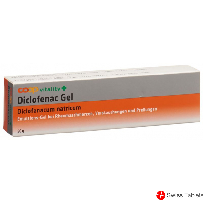 Coop Vitality Diclofenac Gel 10mg/g Tube 50g buy online