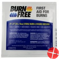 Burnfree wound dressing 10x10cm sterile with gel