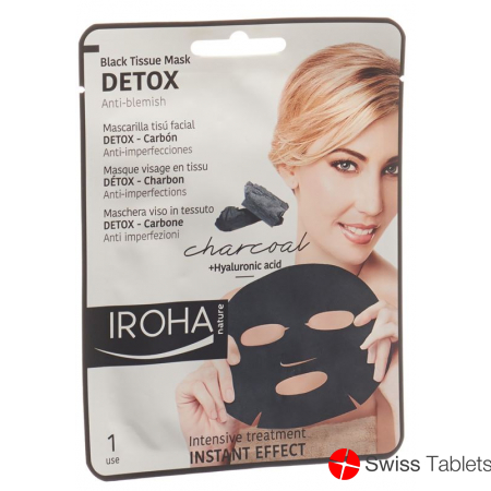 Iroha Detox Tissue Face Mask buy online