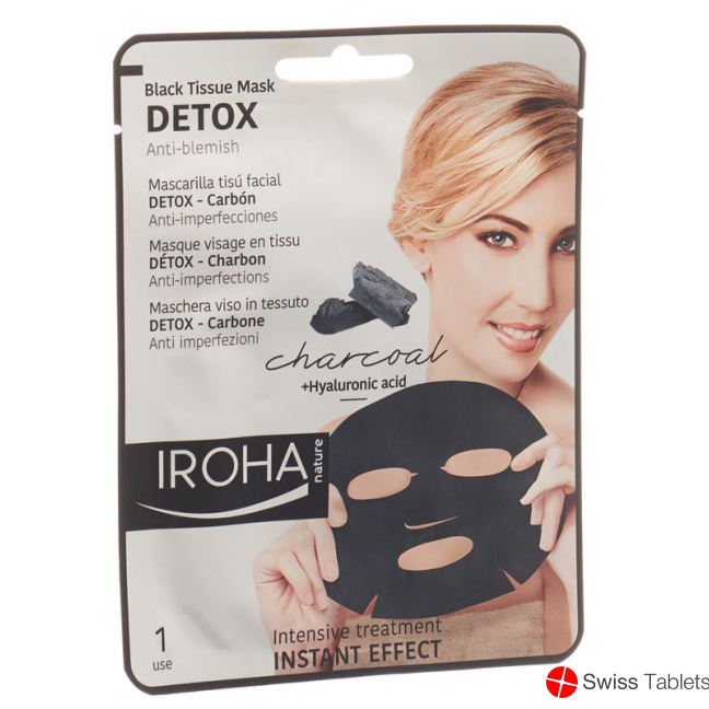 Iroha Detox Tissue Face Mask buy online