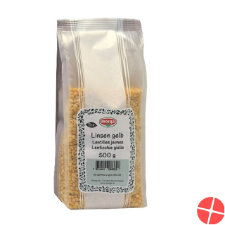 Holle Linsen Gelb Bio Beutel 500g