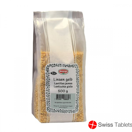 Holle Linsen Gelb Bio Beutel 500g buy online