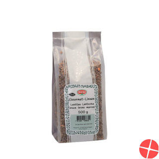 Holle Gourmet-Linsen Braun Bio Beutel 500g