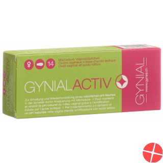 Gynialactiv Milchsäure Vaginalzäpfchen 14 Stück