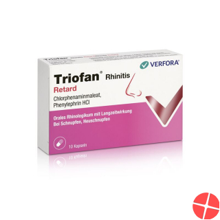 Triofan Rhinitis Retard Kapseln 10 Stück