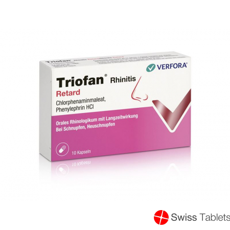 Triofan Rhinitis Retard Kapseln 10 Stück buy online