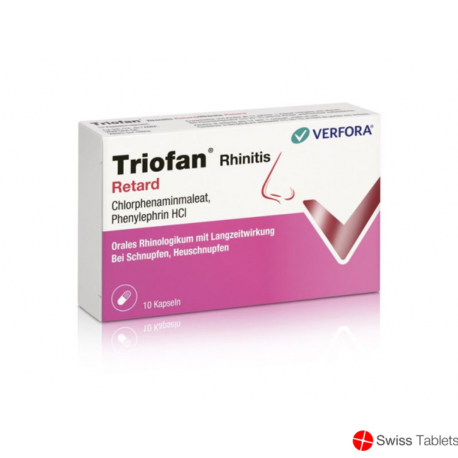 Triofan Rhinitis Retard Kapseln 10 Stück buy online