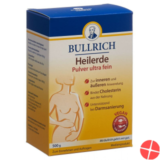 Bullrich Heilerde Pulver Ultrafein 500g
